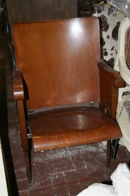 Sedia da cinema singola